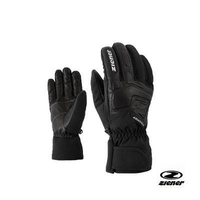 Ziener Handschoen Glyxus AS 801040-12 Zwart