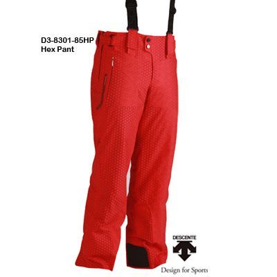 Hex Pant: D3-8100-85 Rood