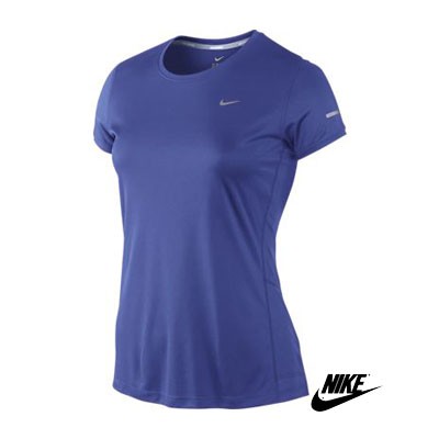 Nike Top Miler SS Dames 519829-555 Violet