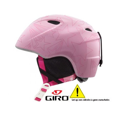 Giro skihelm mod.Slingshot Pink Stars