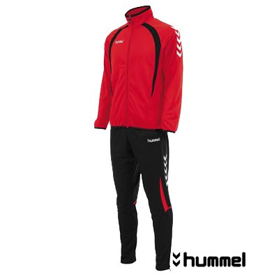 Hummel Trainingspak Team 103101-6820 Rood/Zwart
