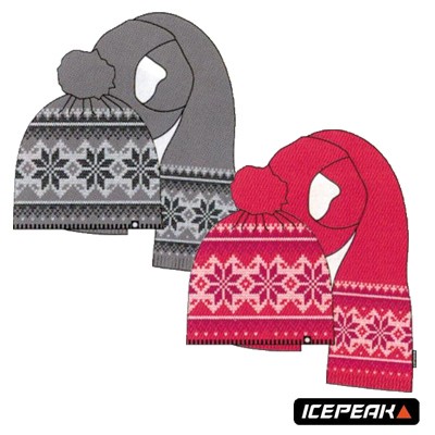Icepeak Muts/Sjaal SET Inda 55816-245-660