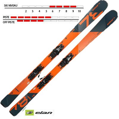 Elan Amphibio 78TI ELS11 PS ( Powershift ) Oranje/Zwart Uitverkocht