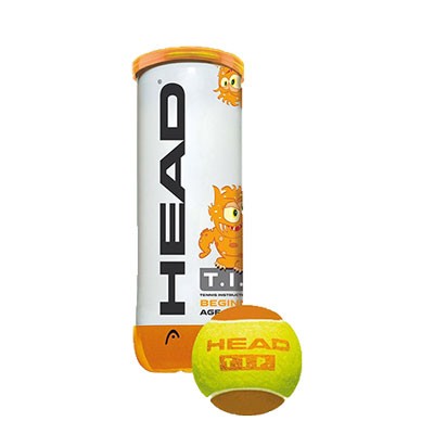 Head Tennisbal Beginners 3st.in Tube Uitverkocht