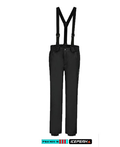 Icepeak Unisex pantalon Lafe JR 10169-990 Zwart