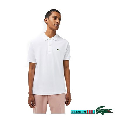 Lacoste Polo Dryfit DH783-001 Wit