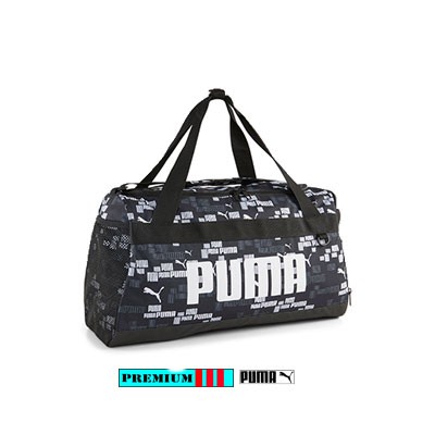 Puma Duffelbag Challenger Small 79530-020 Zwart Print