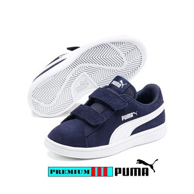 Puma SmashV2 Junior 365177-02 Blauw