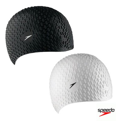 Speedo Bubble Cap 70-929-0001 Zwart-0003 Wit