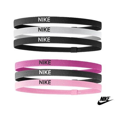 Nike Haarbandjes Elastisch Zwart