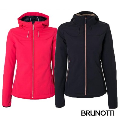 Brunotti Dames Jack Naos 1722124017-0381 Fluor Pink/099 Zwart