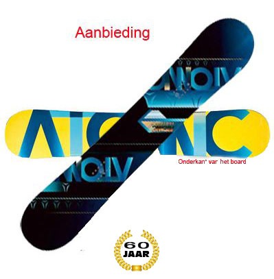 Atomic Snowboard Ventage Wide body Uitverkocht