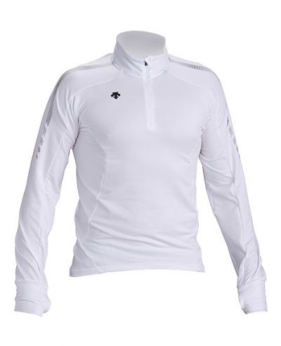 Bryce T-Neck Heren: D2-0405-04 Wit Aanbieding Uitverkocht