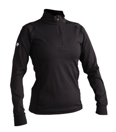 Erica T-Neck Dames: D2-0422W-93 Zwart