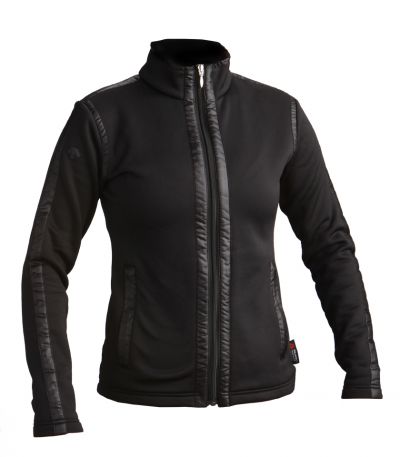 Emily: Polartec Jacket Ladies: D5-0416W-93 Zwart Aanbieding