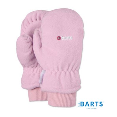 Barts want lichtroze fleece