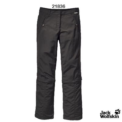 Jack Wolfskin Zip-Off Pant.Dames Ladakh Aanbieding