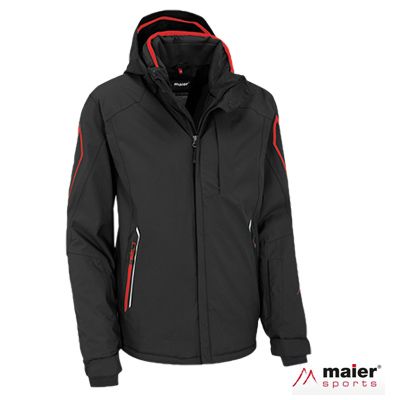 Maier: Heren Jack Samnaun 110001 Zwart Aanbieding