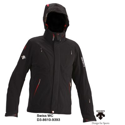 Descente Heren Jack: D3-8610-93/93 Zwart Aanbieding