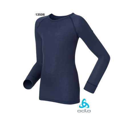 Odlo Ondershirt 159229-15000 Zwart Kids