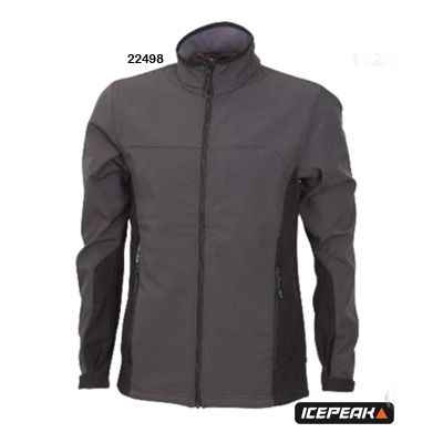 Icepeak Heren Softshell: Karl 57803682 Zwart Aanbieding