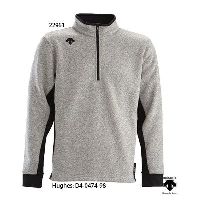 Hughes: T-Neck Heren D4-0474 Beige Aanbieding