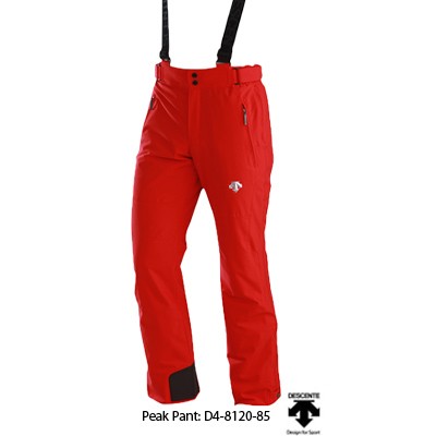 Peak Pant: D4-8120-85 Rood