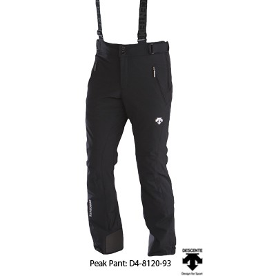 Peak Pant: D4-8120-93 Zwart