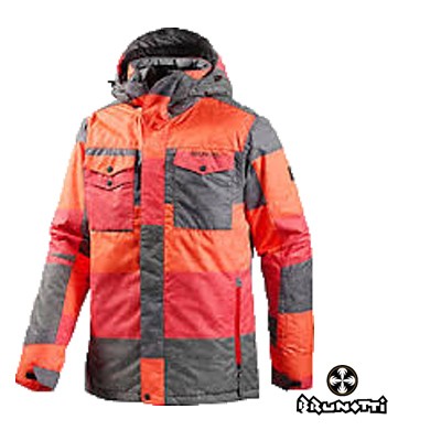 Brunotti Heren Jack Matiq 142212507-0744 Oranje/Grijs Aanbieding