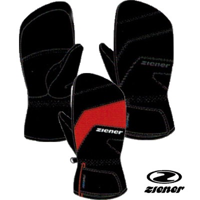 Ziener Want Lizzardolo Zwart-Zwart/Rood