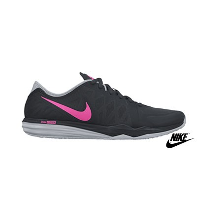 Nike Dual Fusion Dames TR3 704940-007 Zwart/Fuchsia Aanbieding