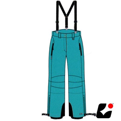 Natalya Pantalon Dames 14184-842 Turquoise