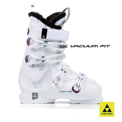 Fischer MyCruzar 80 Vacuum CF Dames Wit