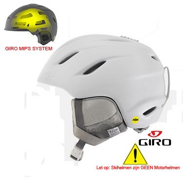 Giro skihelm mod.Era Mips Wit Sketch Floral