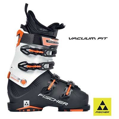 Fischer Hybrid 10+ Vacuum CF Heren Zwart/Oranje Uitverkocht