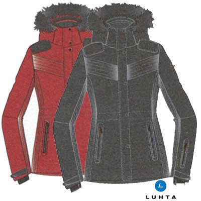Luhta Dames Jack Gigi 636404-650 Rood