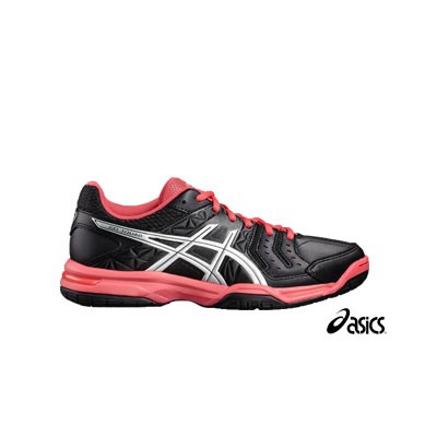 Asics Squad E568Y-9093 Dames Zwart/Zalm Aanbieding