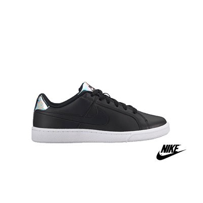 Nike Court Royale Dames 749867-003 Zwart/Zilver Aanbieding