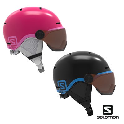Salomon skihelm Grom Visor Junior