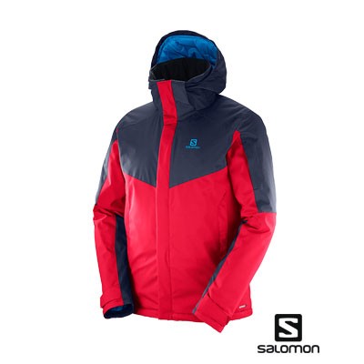 Salomon Heren Jack Stormseeker L39787700 Diep Rood/Marine Aanbieding