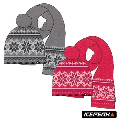 Icepeak Muts/Sjaal SET Inda 55816-245-660 Aanbieding