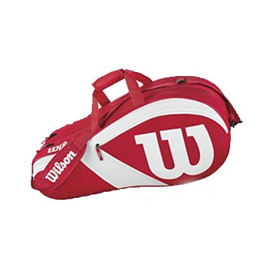 Wilson Match lll Bags WRZ6/FedererTeam de Luxe WRZ3 Zwart