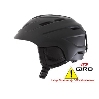 Giro skihelm mod.Nine10 Mat Zwart