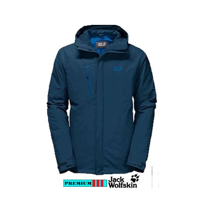 Jack Wolfskin Heren Jack Troposphere 1106901-1134 Petrol Uitverkocht