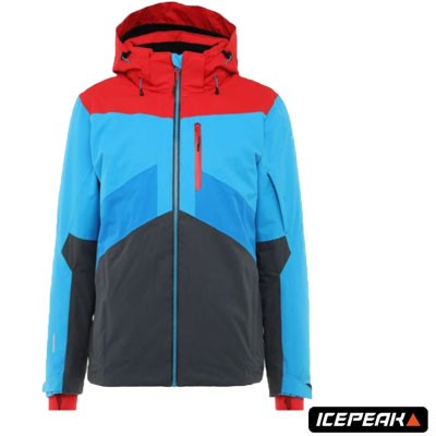 Icepeak Heren Jack Kris 56227-330 Kobalt/Rood/Antraciet Aanbieding
