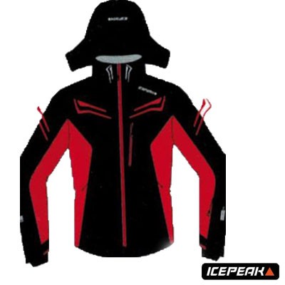 Icepeak Heren Jack Niko 256113-992 Rood/Zwart Aanbieding