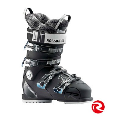 Rossignol Dames Pure Pro80W Mat Zwart
