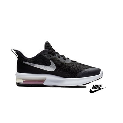 Nike AirMax JR Sequent4 AQ2245-001 Zwart Aanbieding