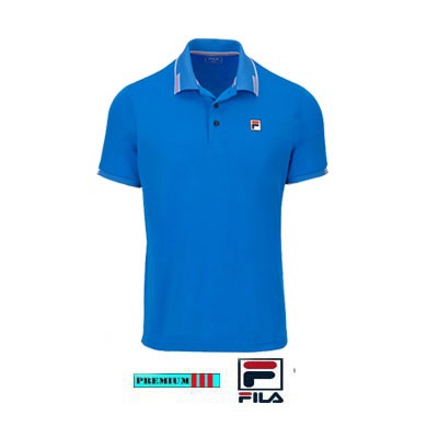 Fila Heren Tennis polo Alejandro FBM261260-1100 Blue