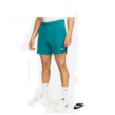 Nike Tennis Heren Short DD8329-367 Groen Aanvieding